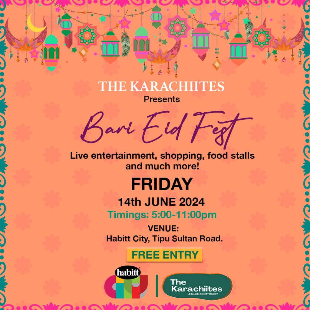 Bari Eid Fest 14 June Events In Karachi