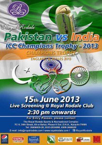 Pakistan vs India Screening