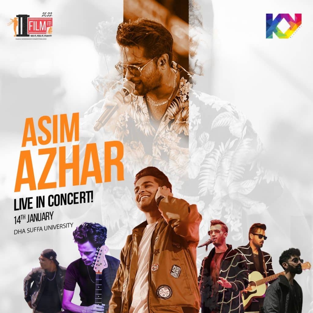 Asim Azhar Live in Concert [14 Jan] - Events in Karachi