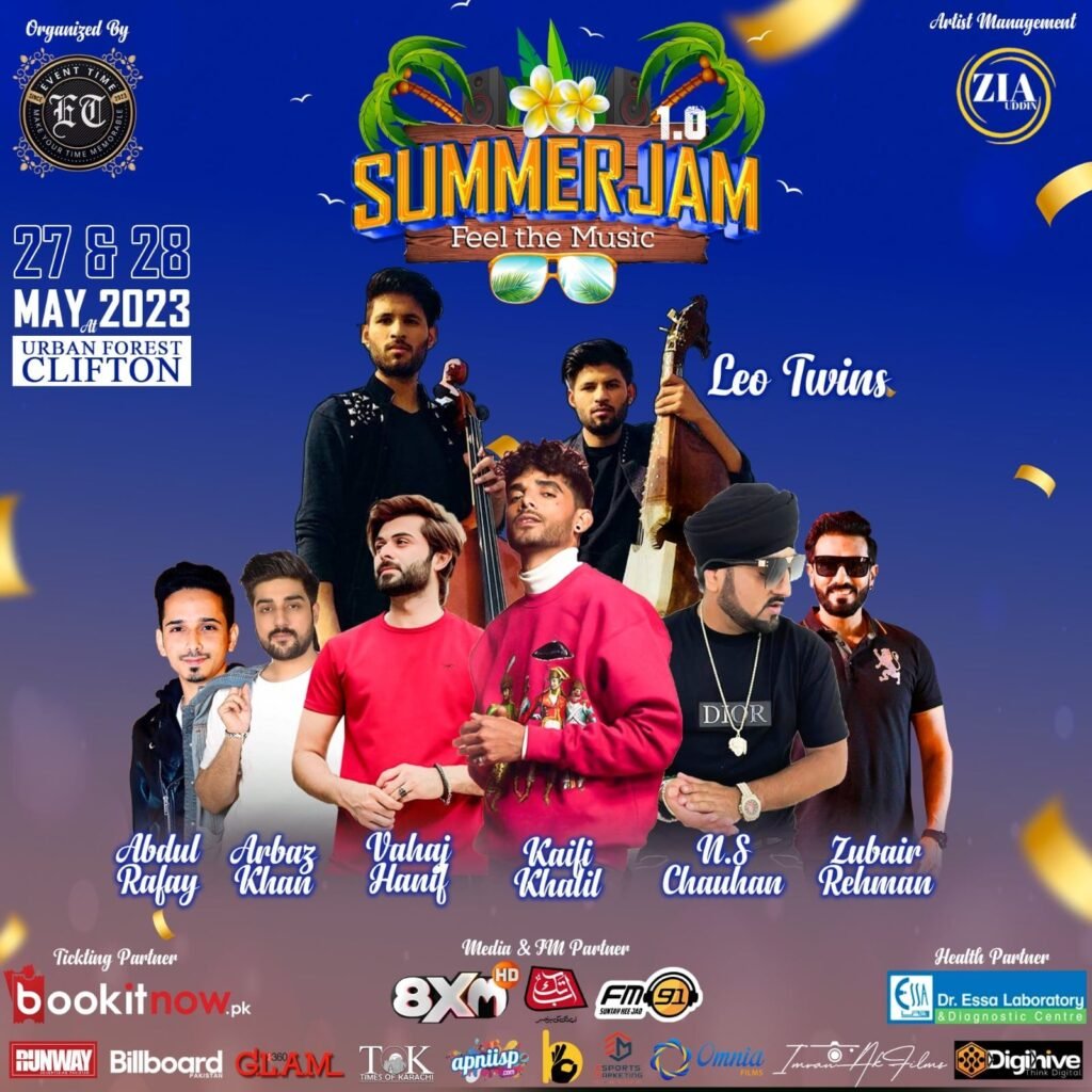 Summer Jam 1.0 [27 28 May] Events in Karachi