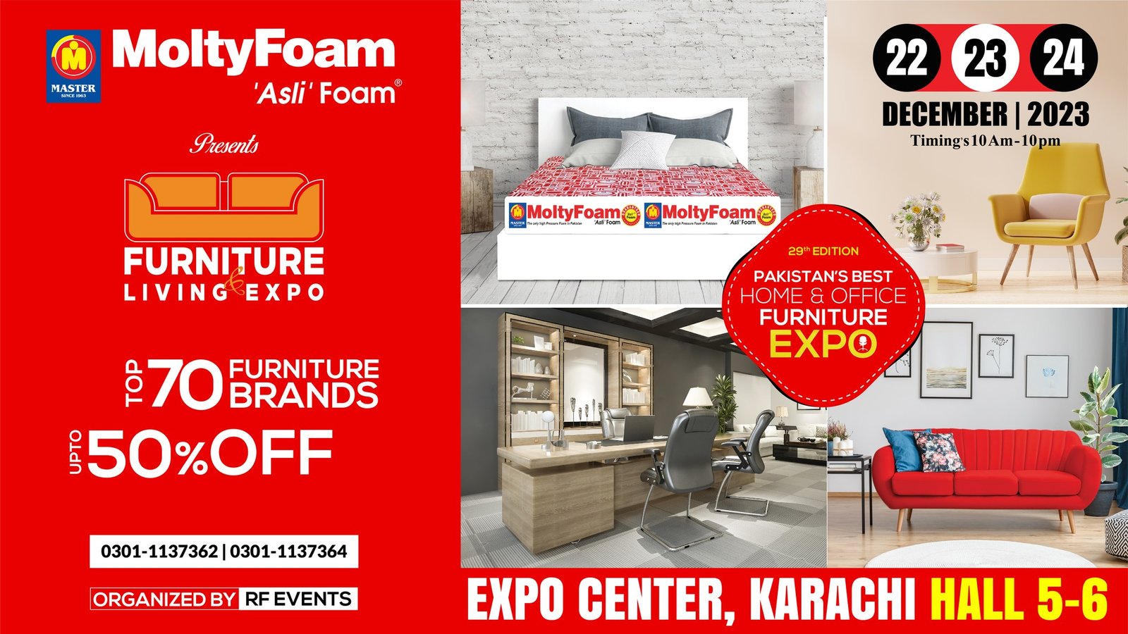 Furniture and Living Expo [22 24 Dec] Events in Karachi