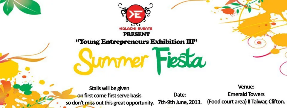 Young Entrepreneurs Exhibition III (Summer Fiesta)