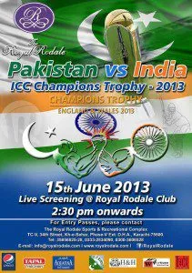 Pakistan vs India Screening