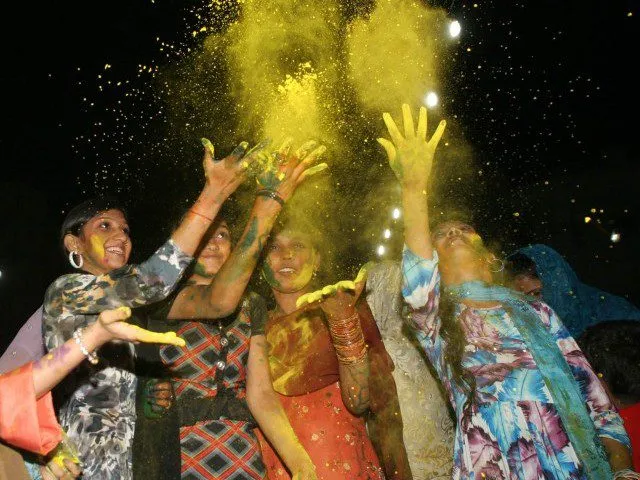 holi celebration