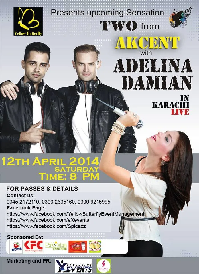 TWO from AKCENT - Live in Concert !! [12th April]