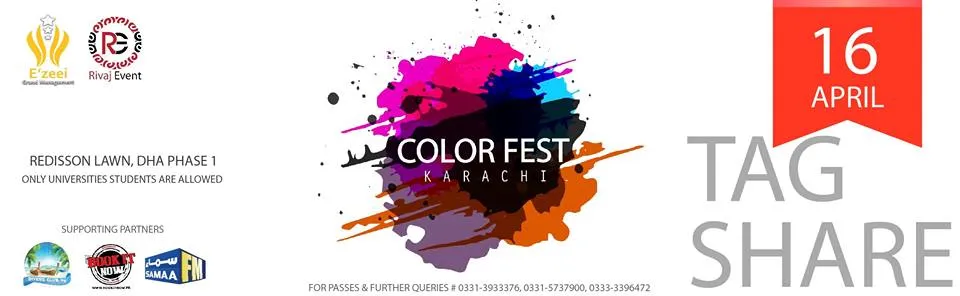  COLOR FEST'16 ♛ [30 April]