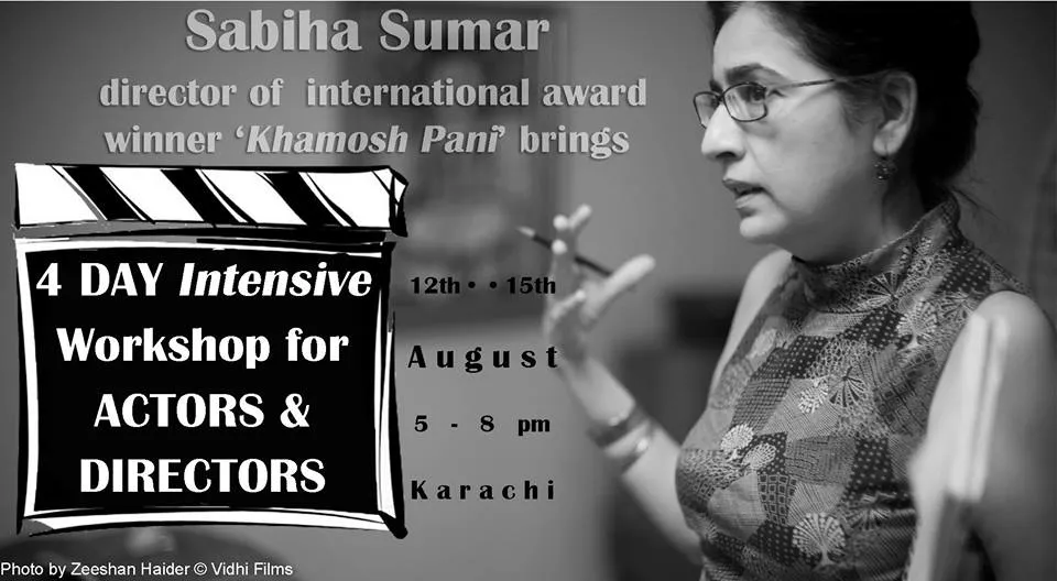 Intensive Workshop for Actors and Directors