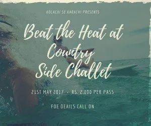 Beat The Heat at Country Side Chalet