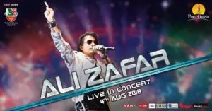 Ali Zafar Live Concert At Port Grand