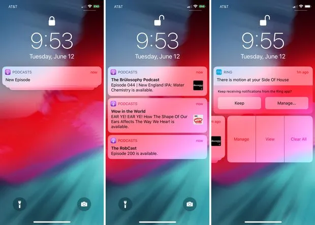 Ios 12 Notifications Options