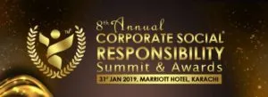 8th Annual Corporate Social Responsibility Summit Awards 2019 31 Jan