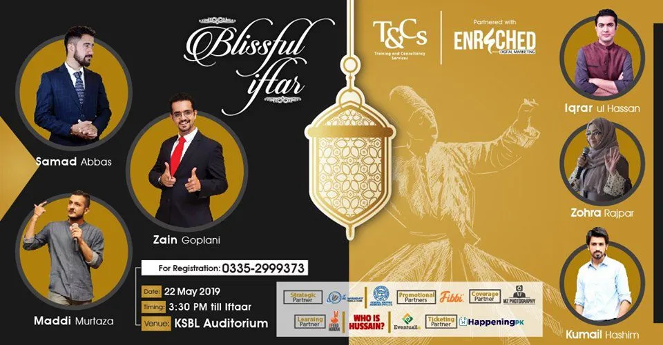 Blissful Iftar 2019 22May