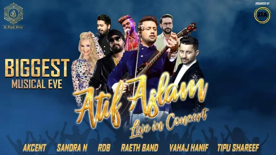 Biggest Musical EVE Ft. Atif Aslam Akcent RDB Sandra N