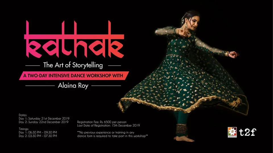 Kathak The Art Of Storytelling A 2 Day Intensive Dance Workshop