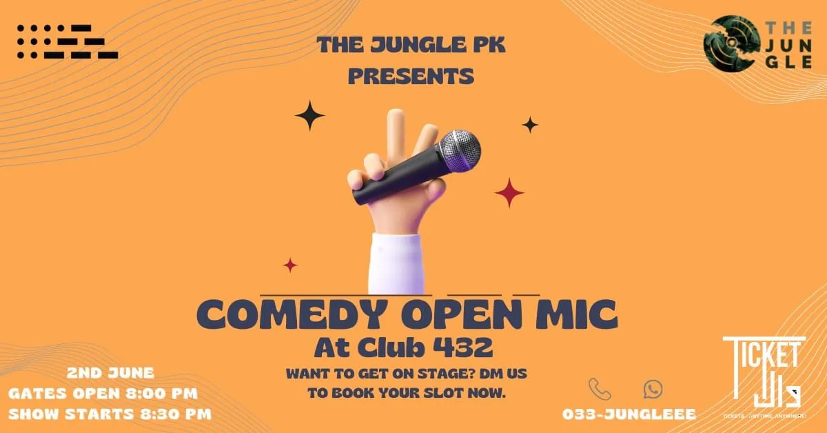 Comedy Open Mic At Club 432