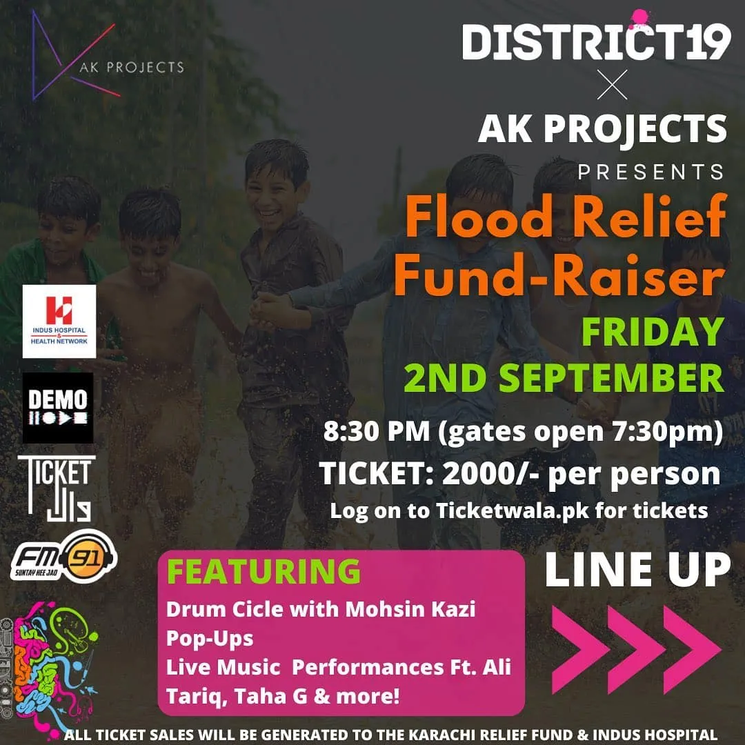 Flood Relief Fundraiser Musical @ District 19