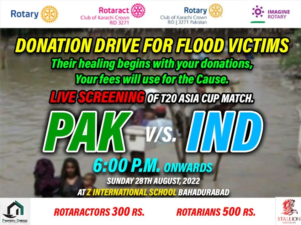 Fund Raising Event For Flood Victims