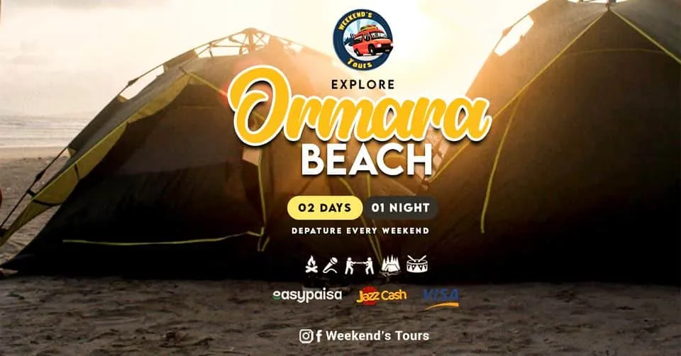 Ormara Beach Night Camping Bonfire Movie Scene