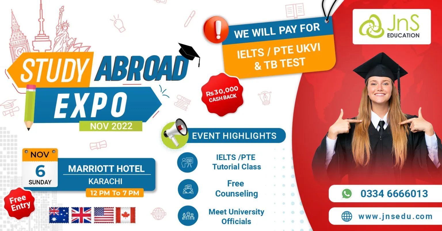 STUDY ABROAD EXPO Karachi Nov 2022