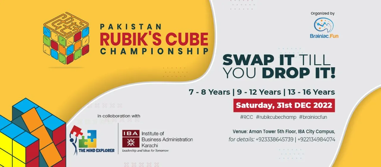 PAKISTAN RUBIKS CUBE CHAMPIONSHIP