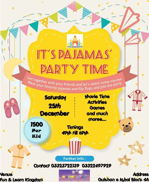 Pajama Party Again