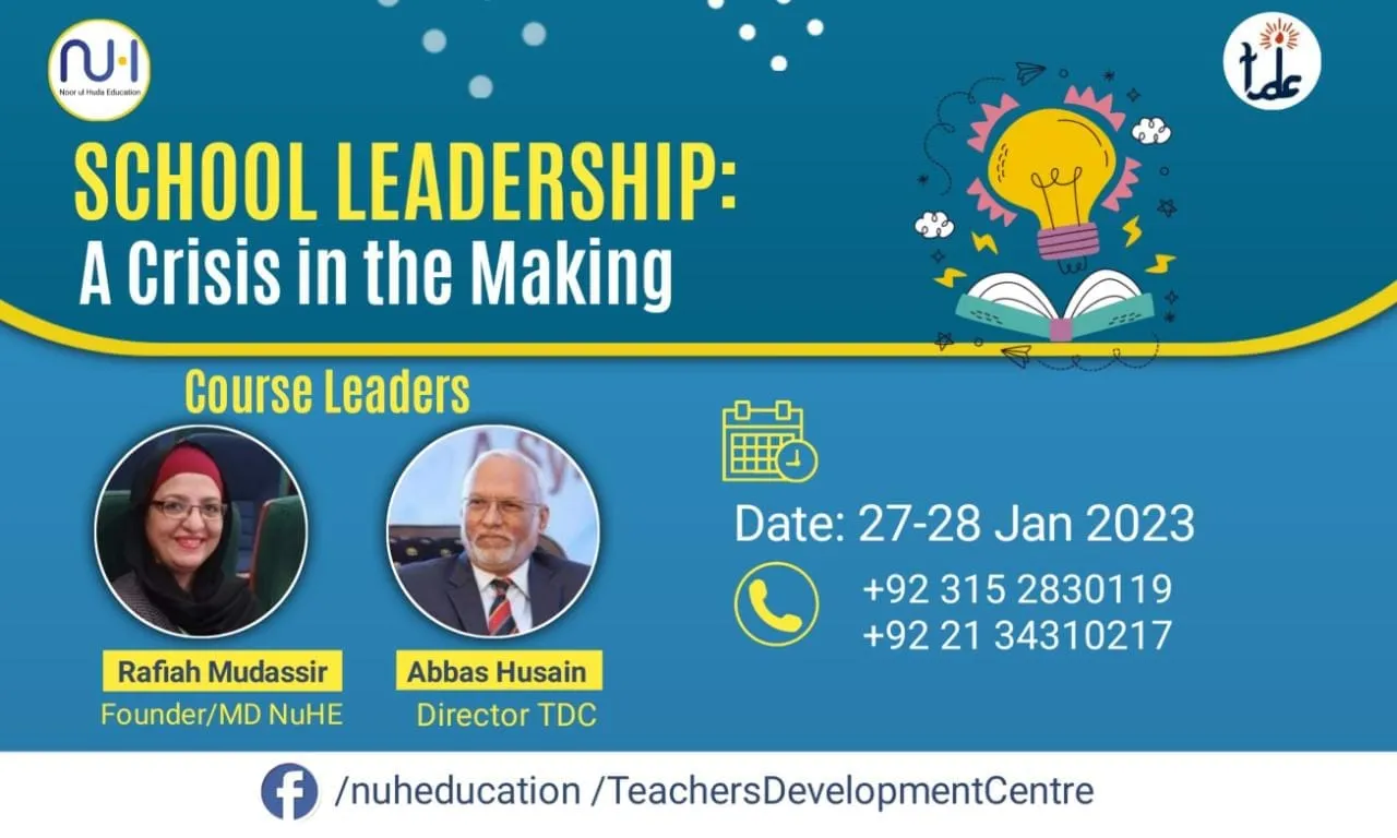 School Leadershi A Crisis In The Making