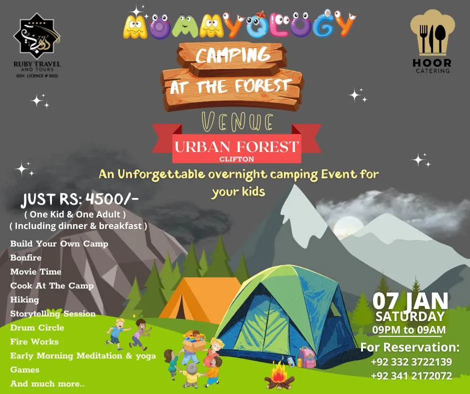 Camping At The Forest