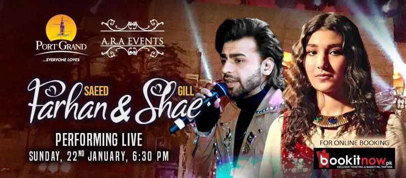 Farhan Saeed Shae Gill Live