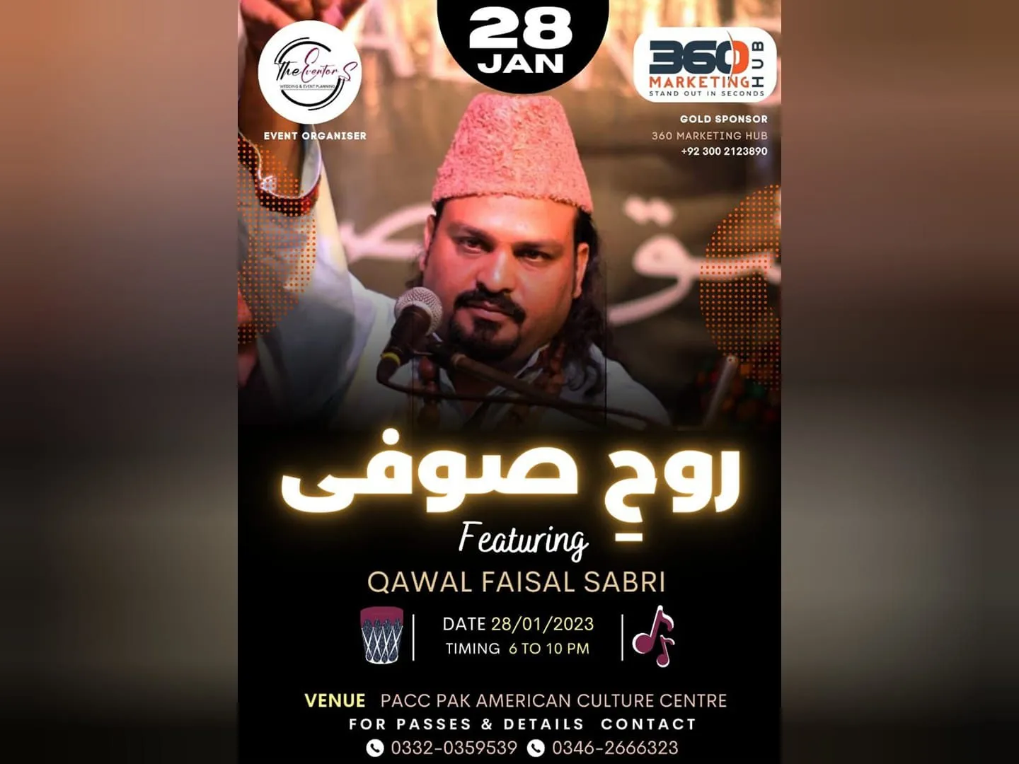 The Eventors Presents Qawwali NIGHT For A Cause Featuring The Sabri Brothers