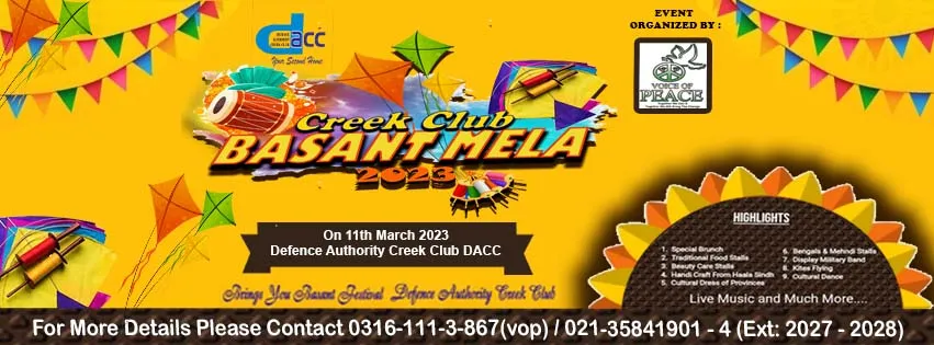 CREEK CLUB BASANT MELA 2023