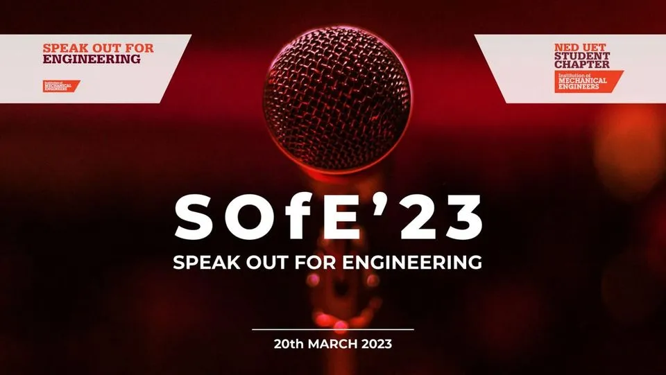 Speak Out For Engineering SOfE 2023