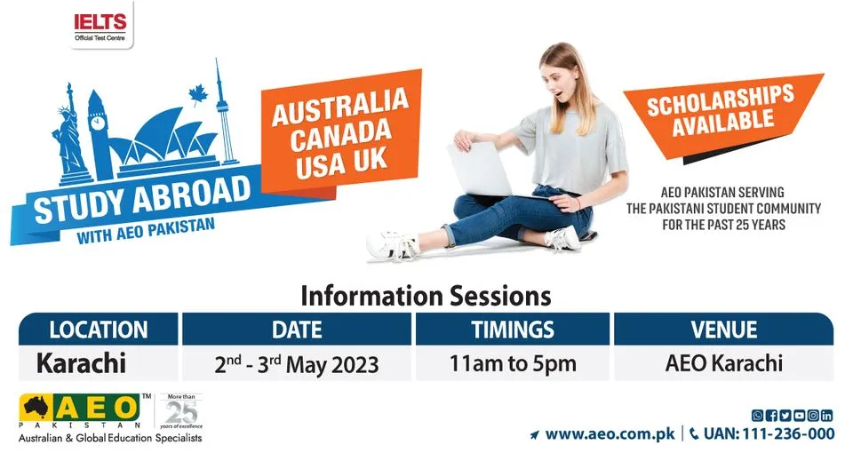Study Abroad Information Sessions AEO Karachi