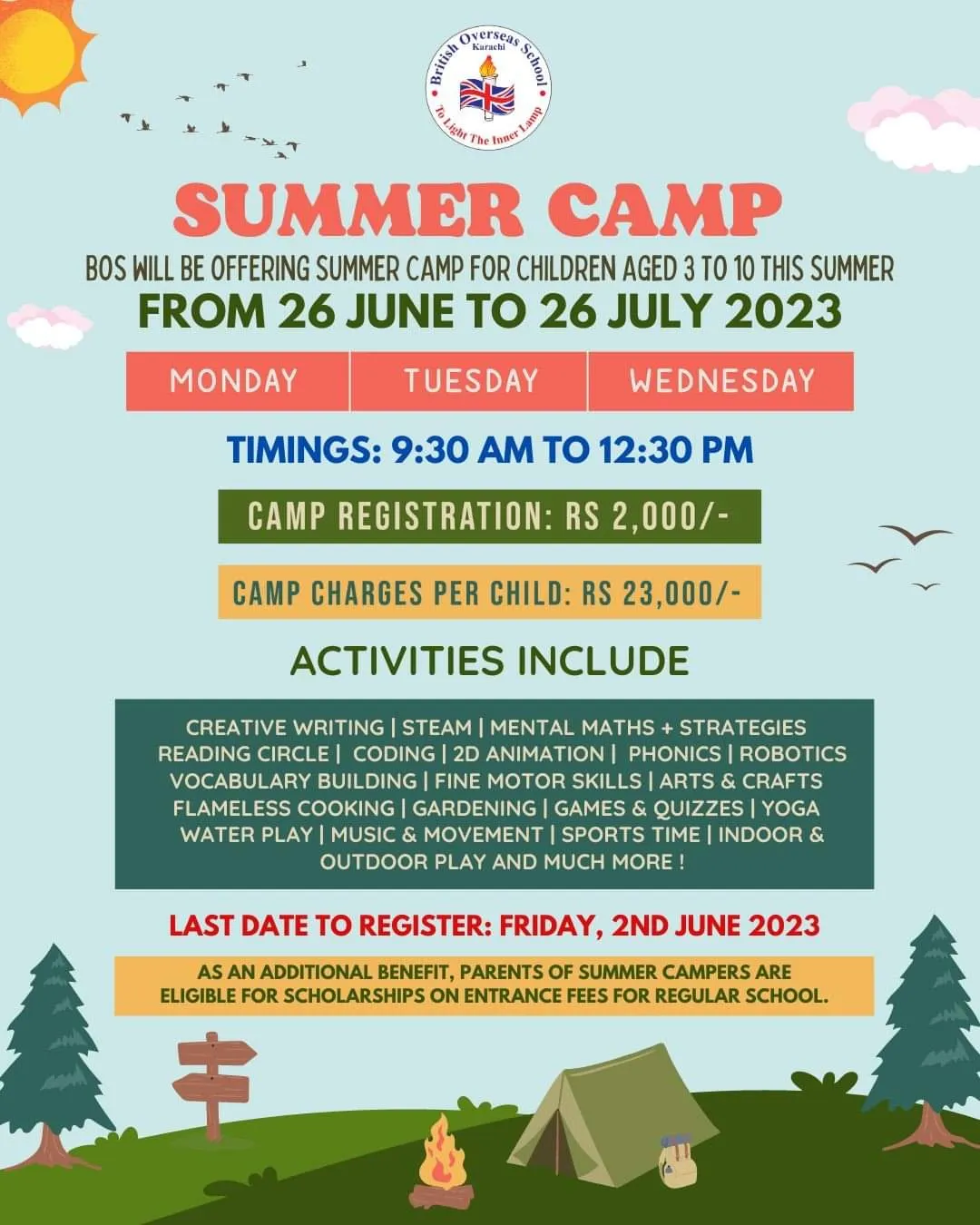 BOS Summer Camp 2023