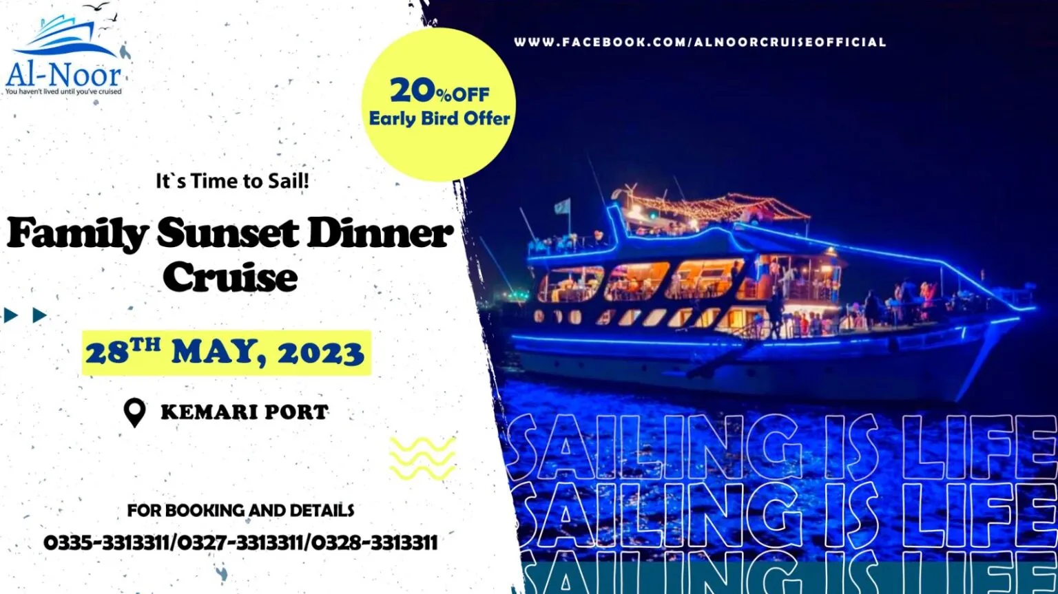 Family Sunset Dinner Cruise Party