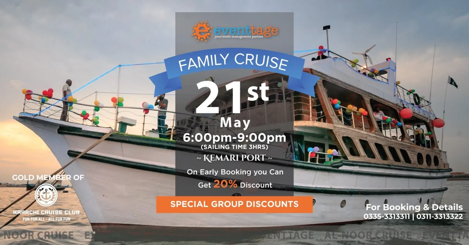 Karachi Sunset Dinner Cruise