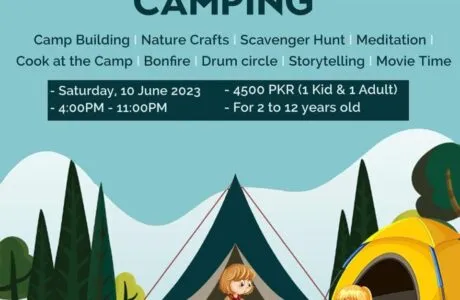 Kids Forest Camping