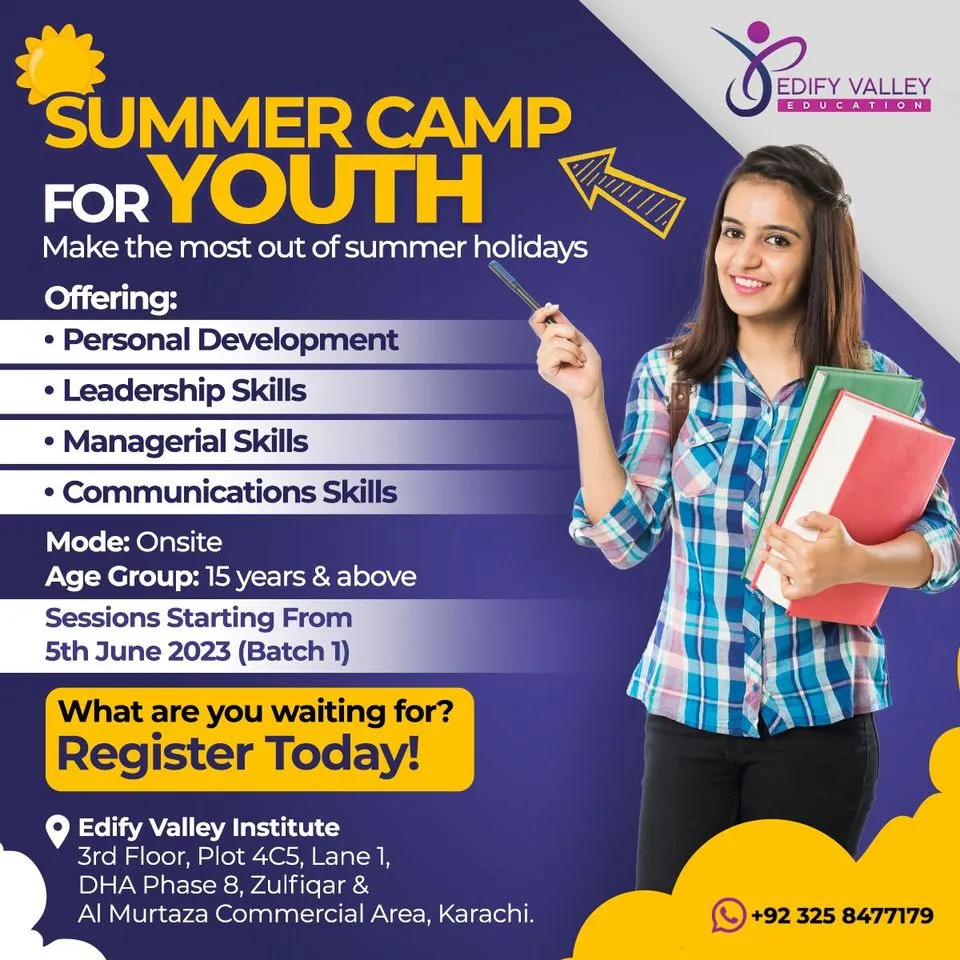 SUMMER CAMP FOR YOUTH