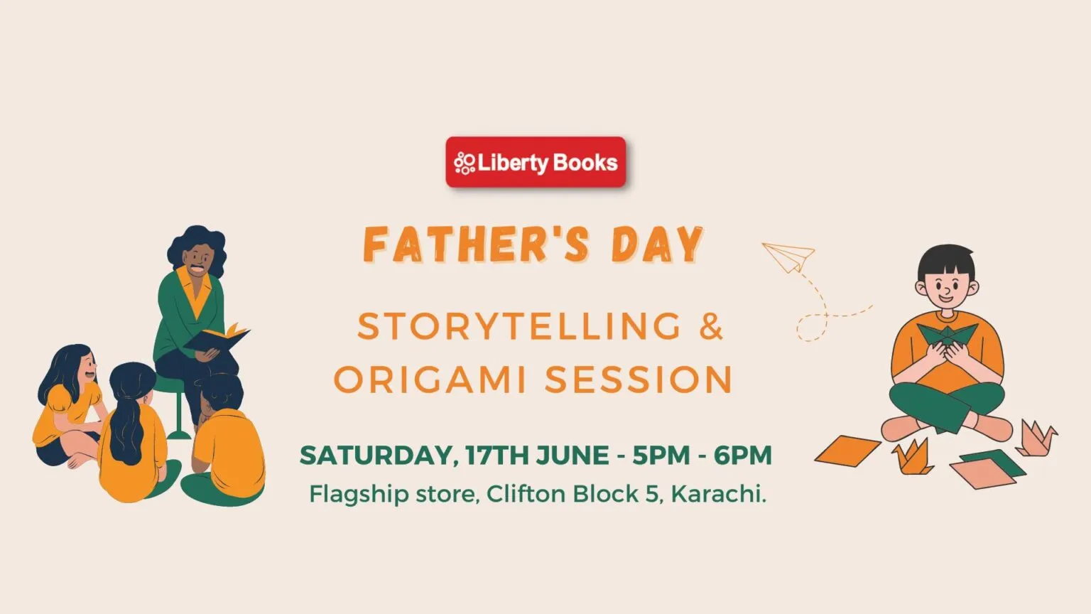 Fathers Day Storytelling Origami Session