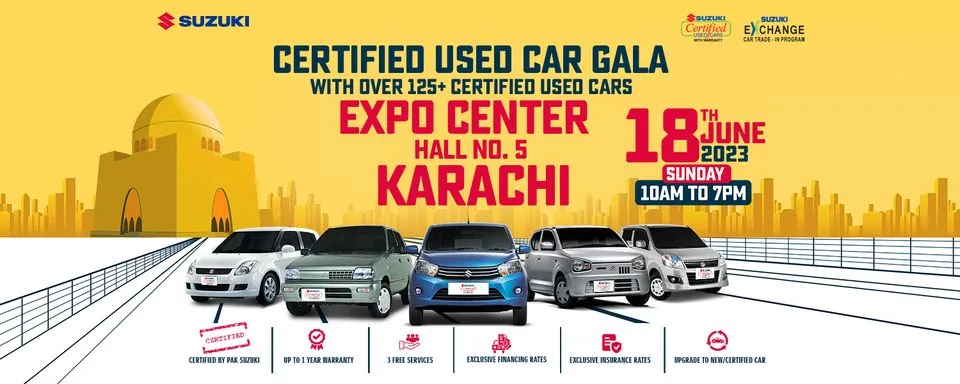 Suzuki Certified Used Car Gala Karachi