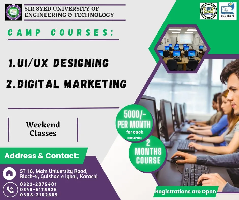 Sir Syed Summer Camp Courses