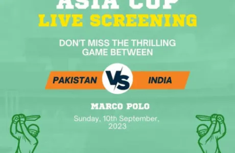Pakistan vs India Asia Cup Match Screening [10 Sept]