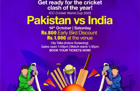 Pakistan vs India World Cup Match Screening