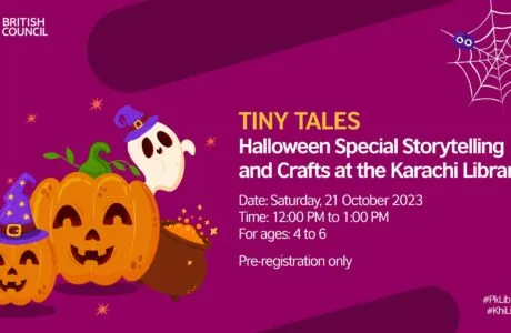 Tiny Tales: Halloween Special Storytelling & Crafts