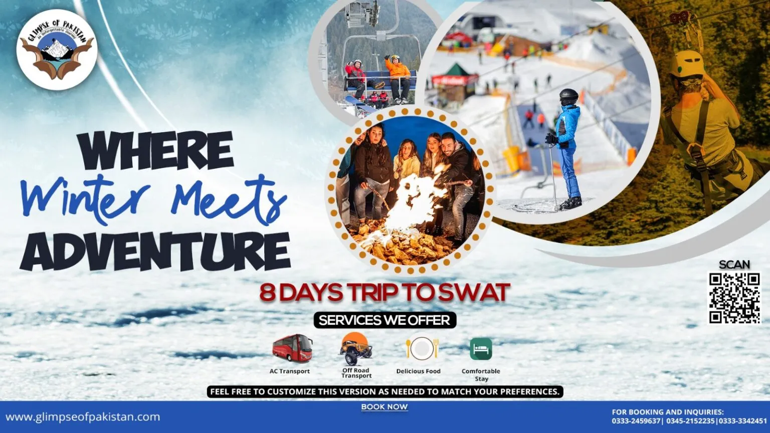 8 Days Winter Adventure in Swat