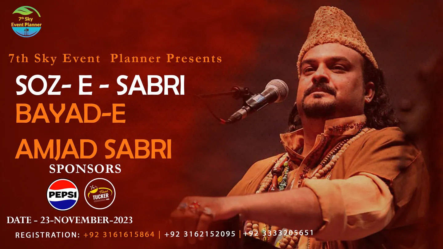 Soz-e-Sabri, bayad e Amjad Sabri
