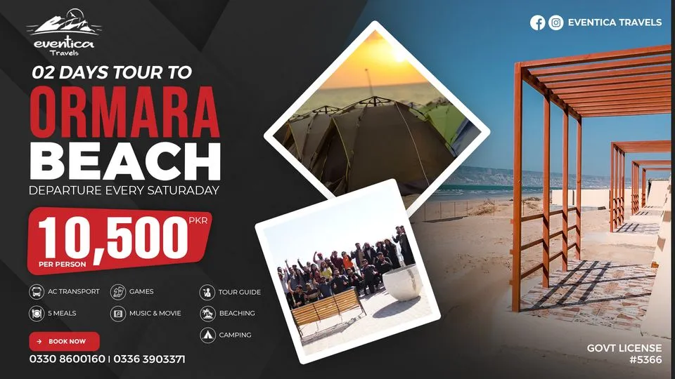 02 Days Weekend Ormara Beach Trip