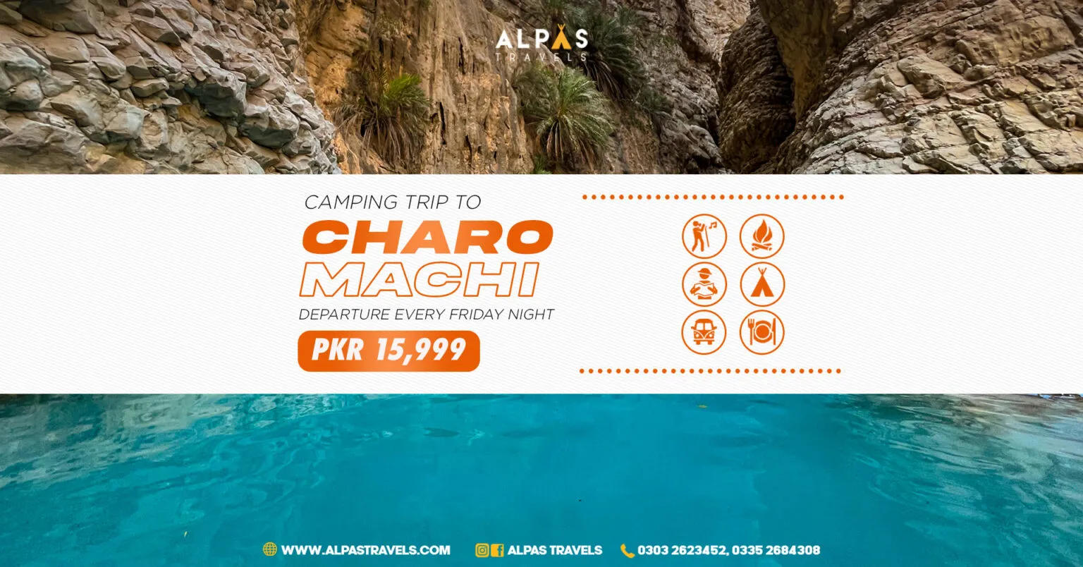 Camping at Charo Machi