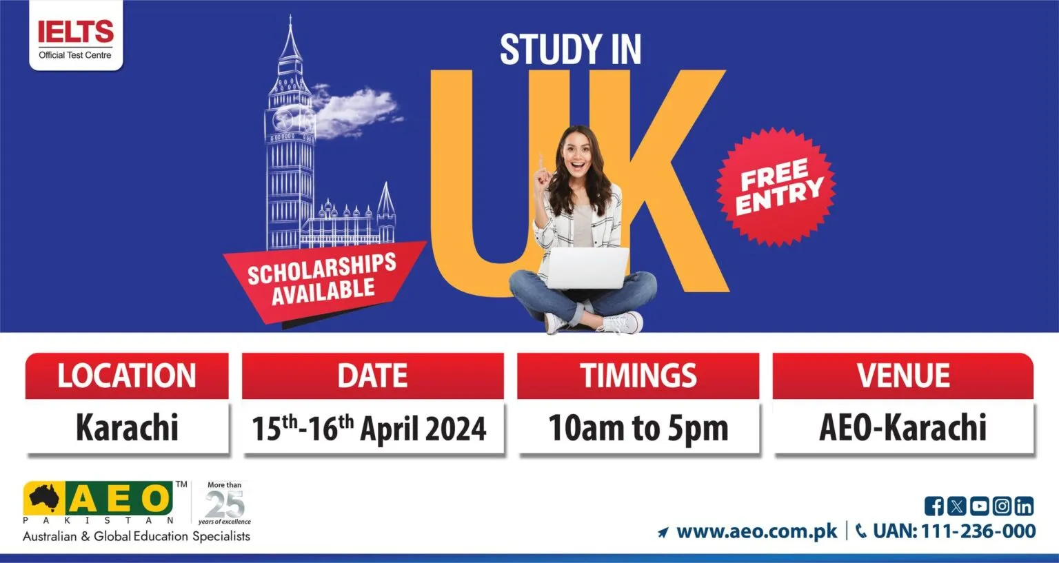 Study in UK Informational Sessions