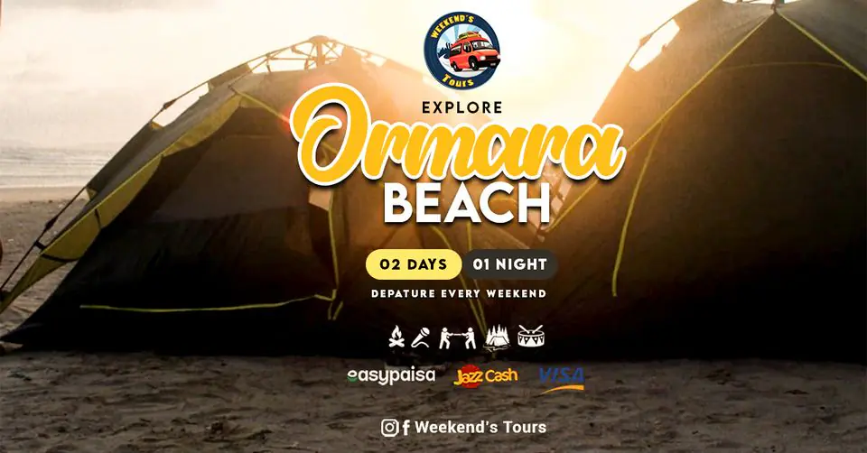Ormara Beach - Night Camping, Bonfire & Movie [31 aug - 01 Sept]