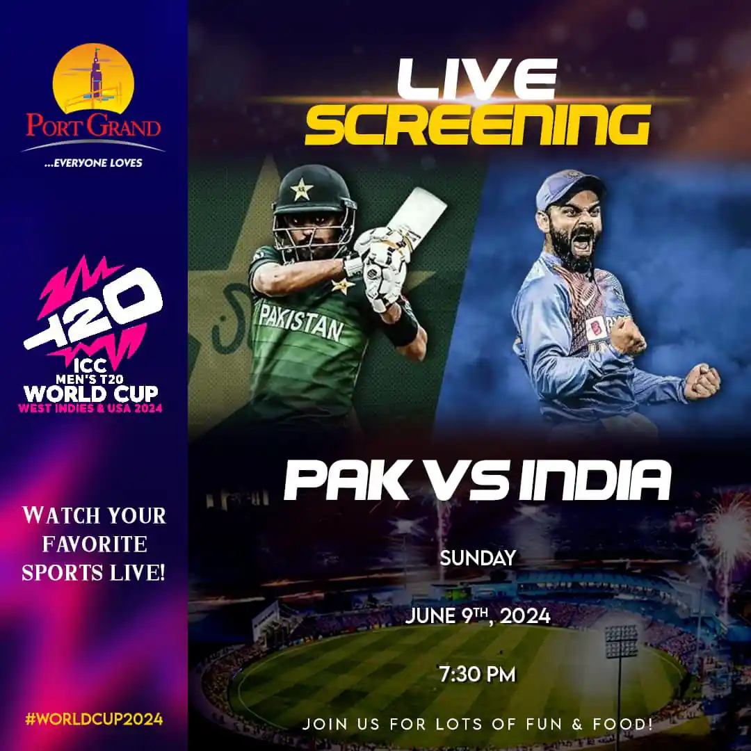 PAK vs IND Match Screening